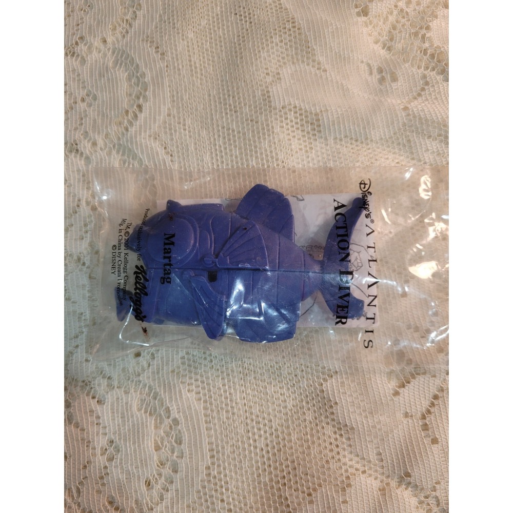 Disney Atlantis Kellogg's 2001 Action Diver Martag Leviathan Toy Cereal